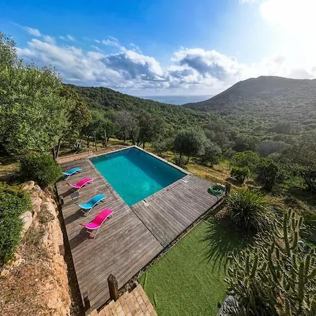 Maison Vue Et Maquis * Olmeto (Corsica)