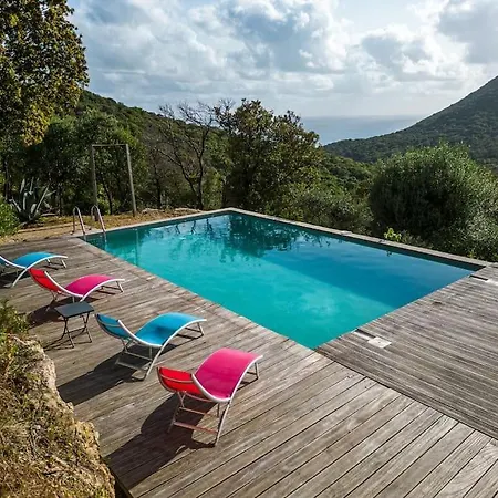 Maison Vue Et Maquis Olmeto (Corsica)